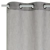 Outlet Voilage GRIMALDI coloris gris 140 x 240 cm - 4MURS Voilages, Vitrages, Stores Et Accessoires|Rideaux