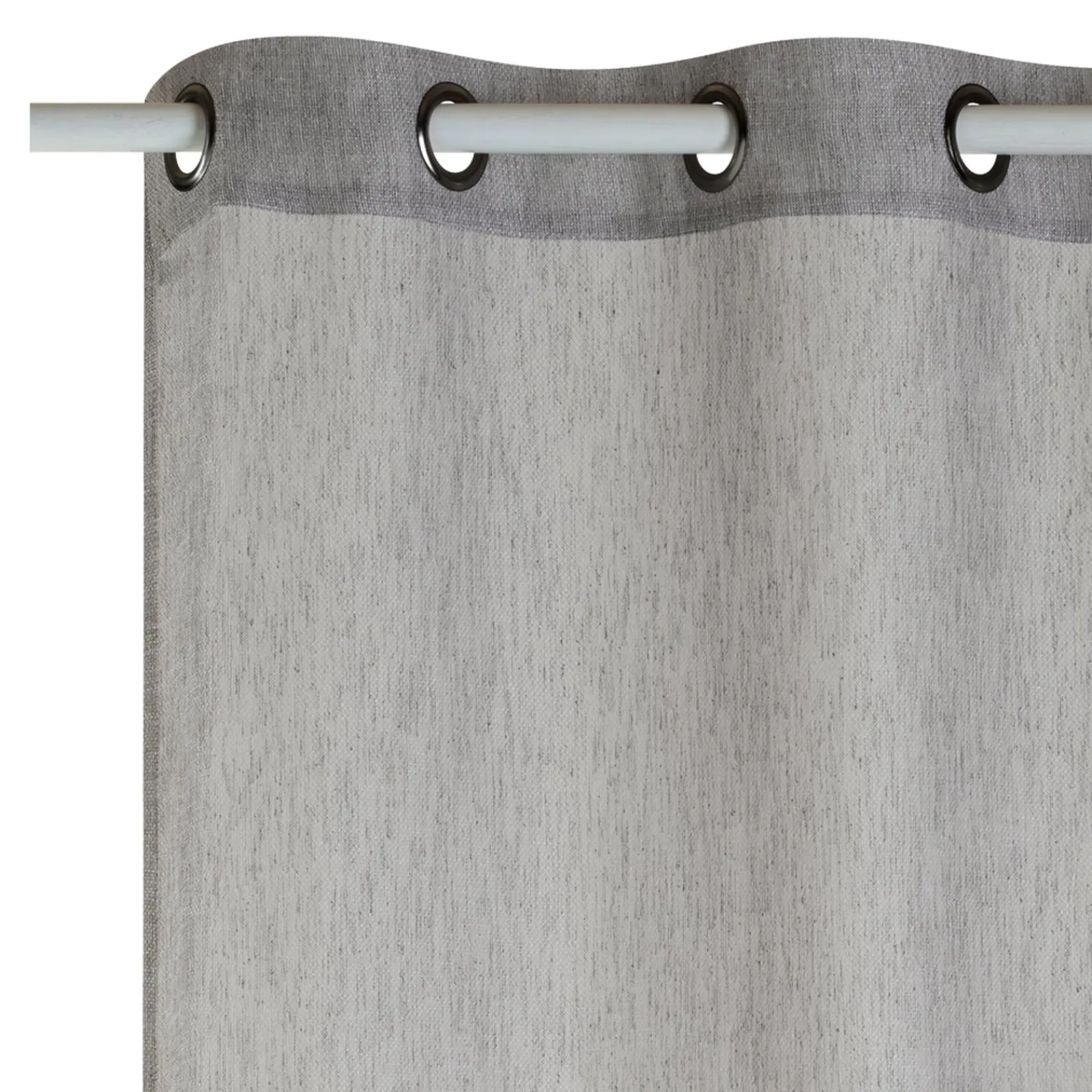 Outlet Voilage GRIMALDI coloris gris 140 x 240 cm - 4MURS Voilages, Vitrages, Stores Et Accessoires|Rideaux