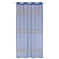 Fashion Voilage HELIOS coloris indigo 140 x 240 cm - 4MURS Voilages, Vitrages, Stores Et Accessoires|Rideaux
