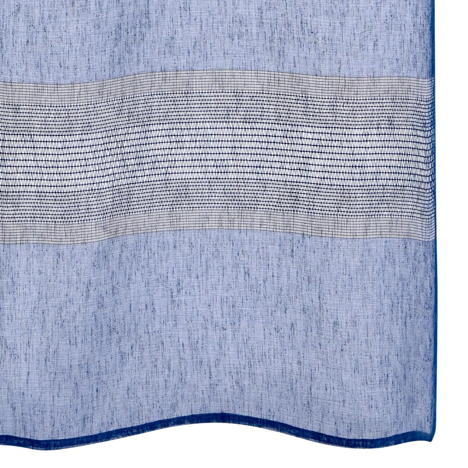 Fashion Voilage HELIOS coloris indigo 140 x 240 cm - 4MURS Voilages, Vitrages, Stores Et Accessoires|Rideaux