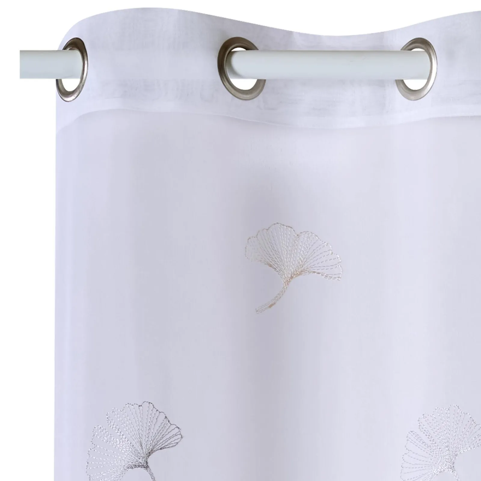 Fashion Voilage ICHO coloris garance 140 x 260 cm - 4MURS Voilages, Vitrages, Stores Et Accessoires|Rideaux