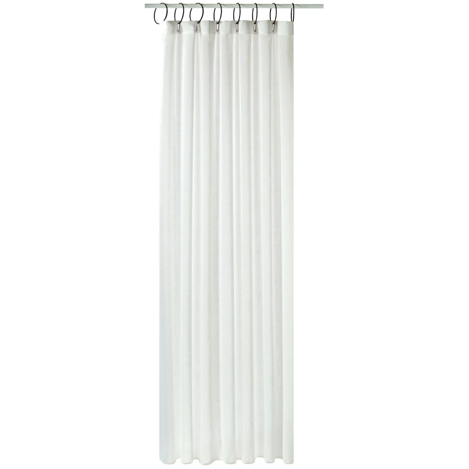 Online Voilage IRIBE coloris blanc 140 x 240 cm - 4MURS Voilages, Vitrages, Stores Et Accessoires|Rideaux