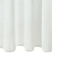 Online Voilage IRIBE coloris blanc 140 x 240 cm - 4MURS Voilages, Vitrages, Stores Et Accessoires|Rideaux