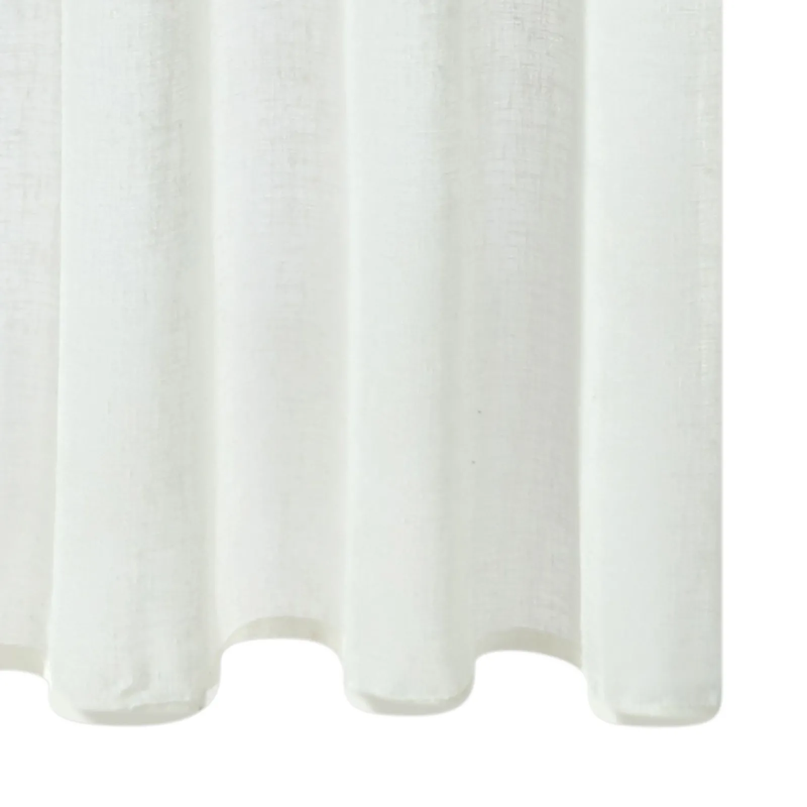Online Voilage IRIBE coloris blanc 140 x 240 cm - 4MURS Voilages, Vitrages, Stores Et Accessoires|Rideaux