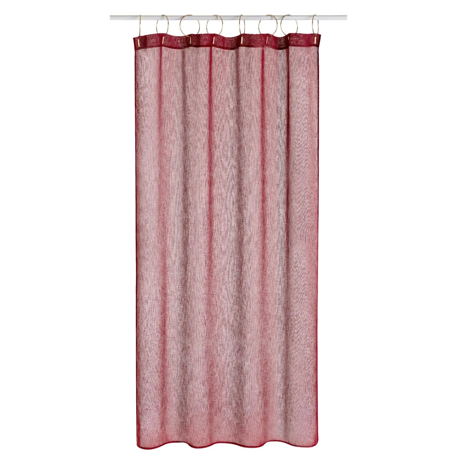 Best Voilage IRIBE coloris marsala 140 x 240 cm - 4MURS Voilages, Vitrages, Stores Et Accessoires|Rideaux