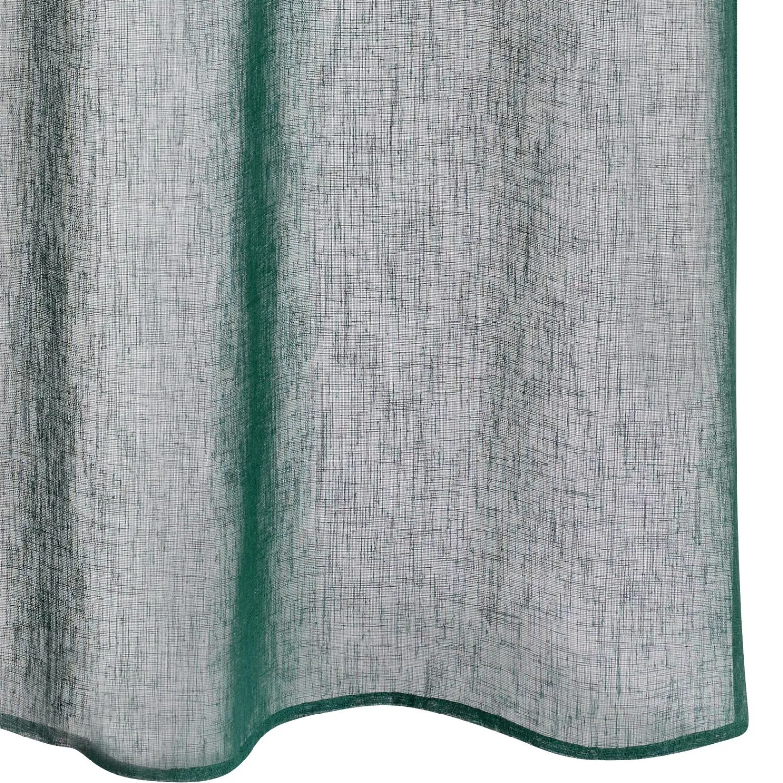 Clearance Voilage IRIBE coloris émeraude 140 x 240 cm - 4MURS Voilages, Vitrages, Stores Et Accessoires|Rideaux