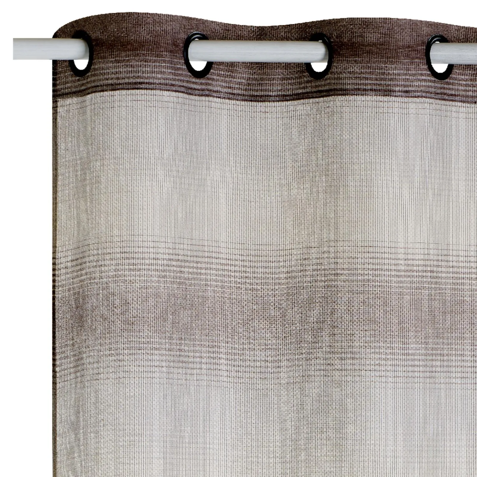 Online Voilage JIAMA coloris lin 140 x 240 cm - 4MURS Voilages, Vitrages, Stores Et Accessoires|Rideaux
