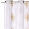 Online Voilage JIHY coloris ocre 140 x 240 cm - 4MURS Voilages, Vitrages, Stores Et Accessoires|Rideaux