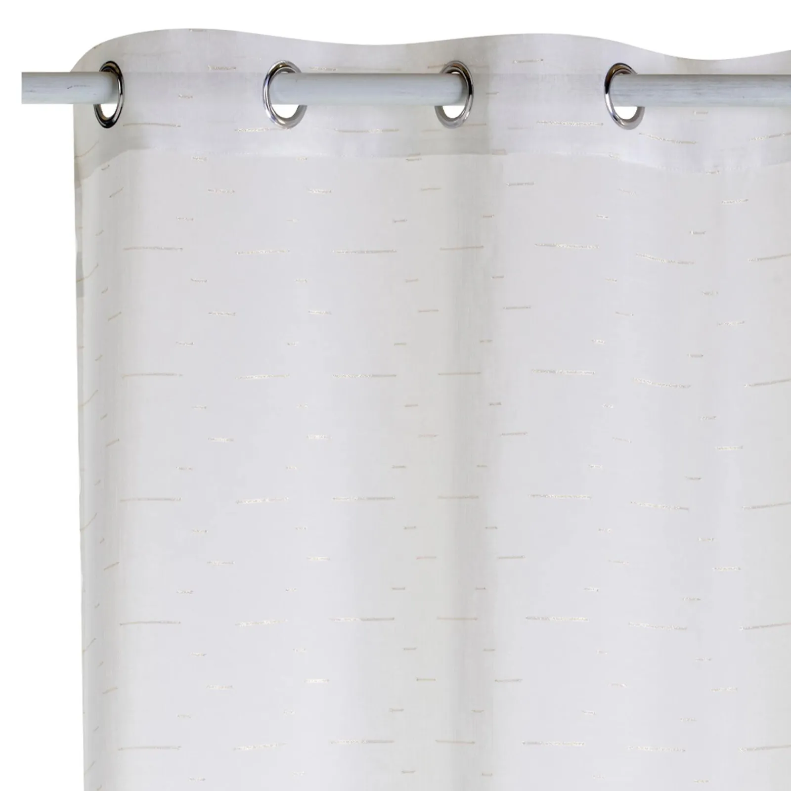 Fashion Voilage KLIA coloris doré 140 x 240 cm - 4MURS Voilages, Vitrages, Stores Et Accessoires|Rideaux