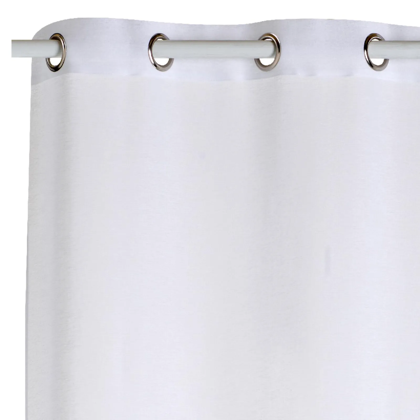 Sale Voilage LILOU coloris blanc 140 x 260 cm - 4MURS Voilages, Vitrages, Stores Et Accessoires|Rideaux