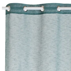 Clearance Voilage LILOU coloris bleu canard 140 x 260 cm - 4MURS Voilages, Vitrages, Stores Et Accessoires|Rideaux