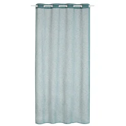 Clearance Voilage LILOU coloris bleu canard 140 x 260 cm - 4MURS Voilages, Vitrages, Stores Et Accessoires|Rideaux