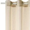 Best Voilage Lin GHIANA coloris beige 140 x 260 cm - 4MURS Voilages, Vitrages, Stores Et Accessoires|Rideaux