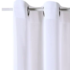 Clearance Voilage LINETTE coloris blanc 145 x 240 cm - 4MURS Voilages, Vitrages, Stores Et Accessoires|Rideaux