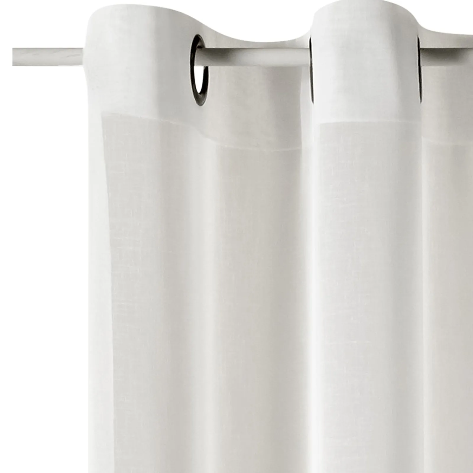 Best Voilage LINETTE coloris beige 145 x 240 cm - 4MURS Rideaux|Voilages, Vitrages, Stores Et Accessoires