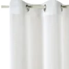 Outlet Voilage LOLA coloris blanc 140 x 260 cm - 4MURS Voilages, Vitrages, Stores Et Accessoires|Rideaux