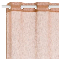 Online Voilage LOOM coloris camel 140 x 240 cm - 4MURS Voilages, Vitrages, Stores Et Accessoires|Rideaux