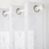 Fashion Voilage LOUISY coloris blanc 140 x 240 cm - 4MURS Rideaux|Voilages, Vitrages, Stores Et Accessoires