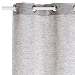 New Voilage LYVAN coloris gris 140 x 240 cm - 4MURS Voilages, Vitrages, Stores Et Accessoires|Rideaux