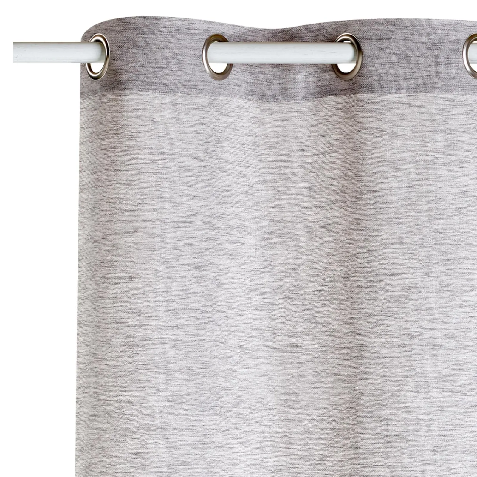 New Voilage LYVAN coloris gris 140 x 240 cm - 4MURS Voilages, Vitrages, Stores Et Accessoires|Rideaux
