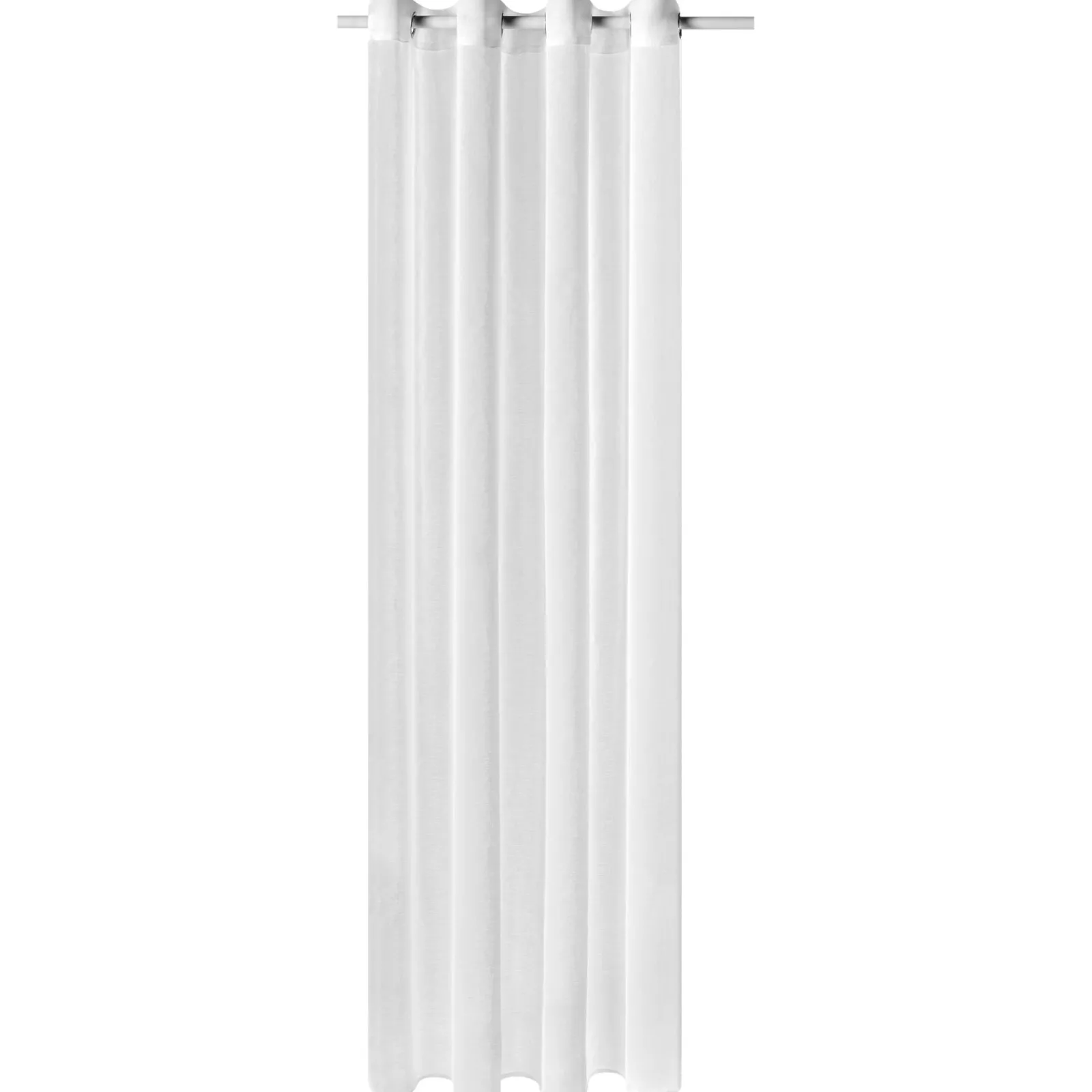 Sale Voilage MIA coloris blanc 140 x 240 cm - 4MURS Voilages, Vitrages, Stores Et Accessoires|Rideaux