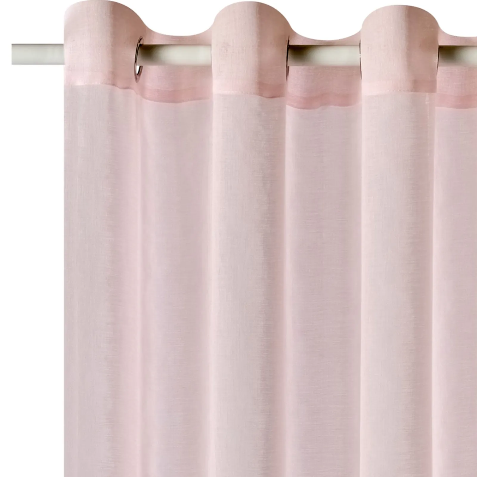 Hot Voilage MIA coloris blush 140 x 240 cm - 4MURS Voilages, Vitrages, Stores Et Accessoires|Rideaux