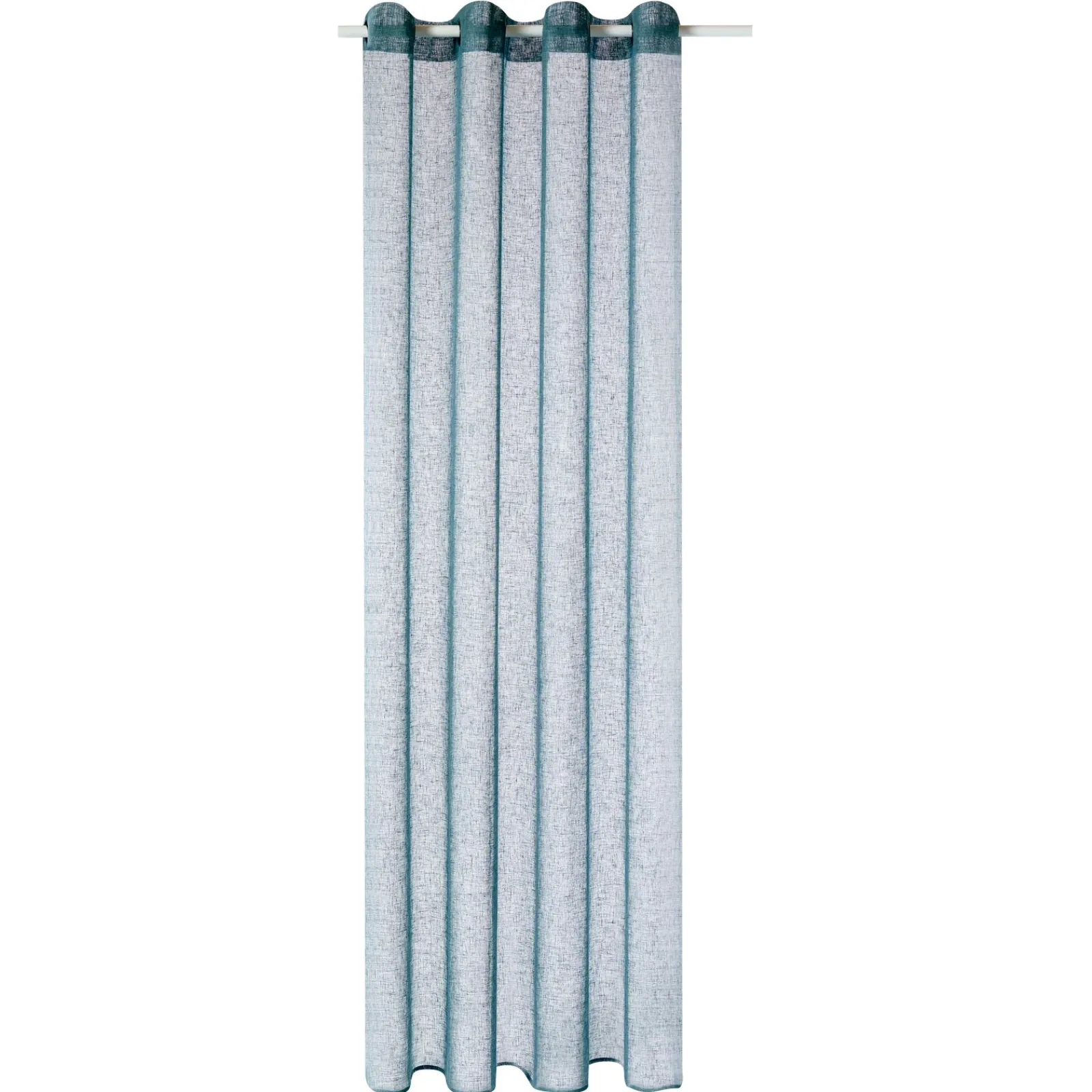 Outlet Voilage MICAO coloris bleu pétrole 145 x 240 cm - 4MURS Voilages, Vitrages, Stores Et Accessoires|Rideaux