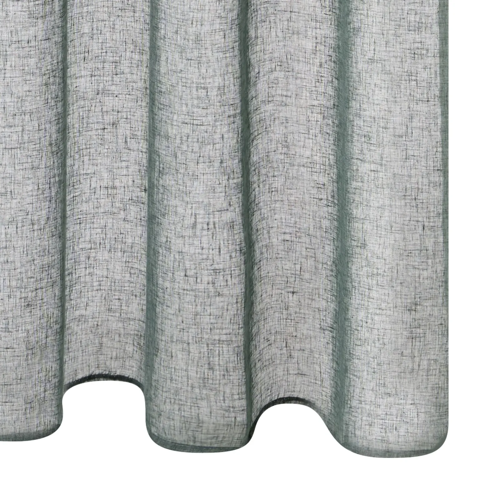 New Voilage MICAO coloris vert sauge 145 x 240 cm - 4MURS Voilages, Vitrages, Stores Et Accessoires|Rideaux