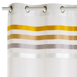 Hot Voilage OSYA coloris ocre 140 x 240 cm - 4MURS Voilages, Vitrages, Stores Et Accessoires|Rideaux