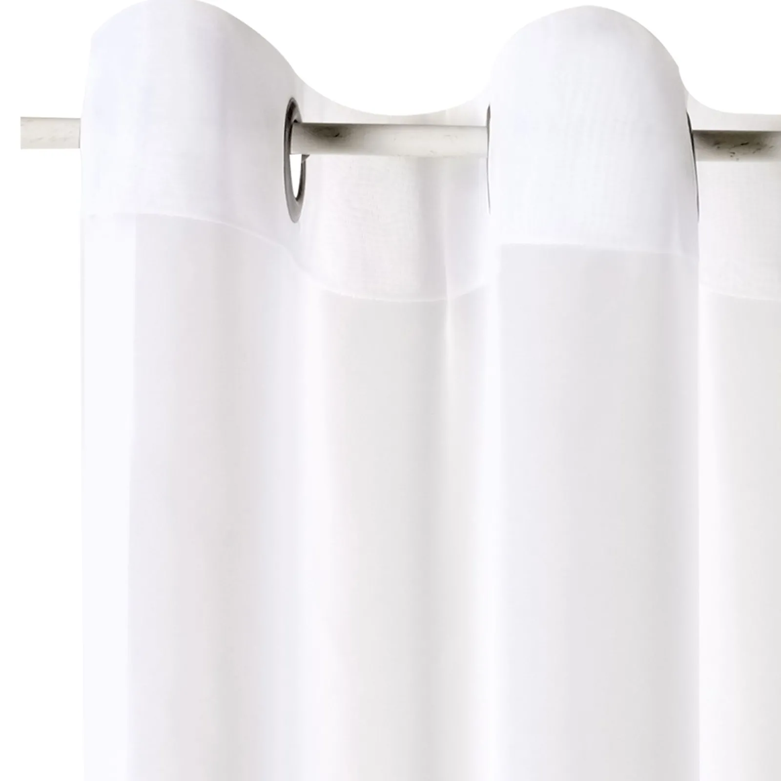 Online Voilage PLEIN JOUR coloris blanc 240 x 240 cm - 4MURS Voilages, Vitrages, Stores Et Accessoires|Rideaux