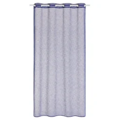 Sale Voilage PROCIDA coloris indigo 140 x 240 cm - 4MURS Voilages, Vitrages, Stores Et Accessoires|Rideaux