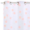 Hot Voilage PUNTINI coloris pêche 140 x 240 cm - 4MURS Voilages, Vitrages, Stores Et Accessoires|Rideaux