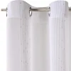 New Voilage QUEEN coloris blanc 140 x 260 cm - 4MURS Voilages, Vitrages, Stores Et Accessoires|Rideaux
