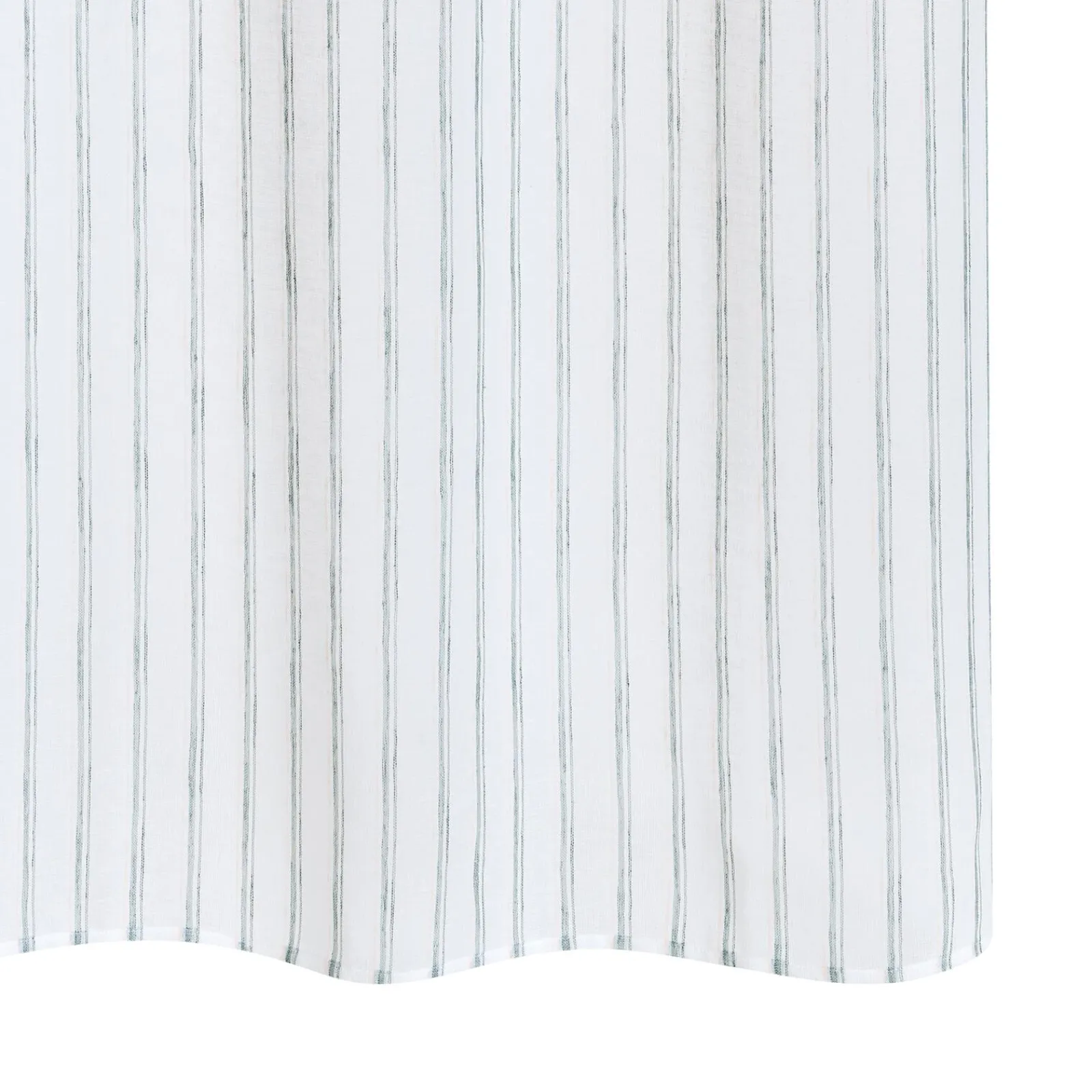 Online Voilage RIGA coloris vert 140 x 240 cm - 4MURS Voilages, Vitrages, Stores Et Accessoires|Rideaux