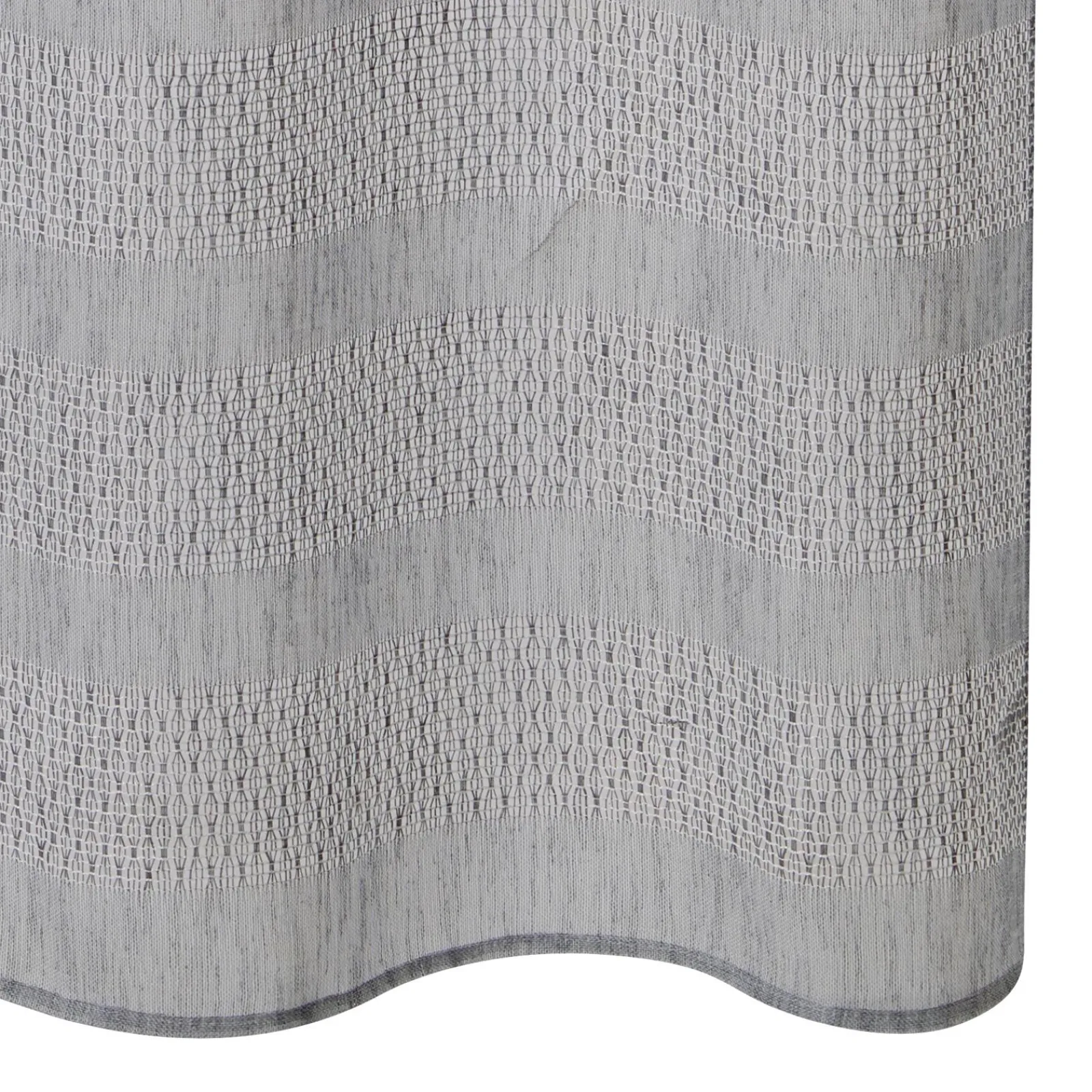 Outlet Voilage SAFI coloris gris 140 x 260 cm - 4MURS Voilages, Vitrages, Stores Et Accessoires|Rideaux