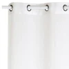 Hot Voilage SENTIA coloris écru 140 x 250 cm - 4MURS Voilages, Vitrages, Stores Et Accessoires|Rideaux