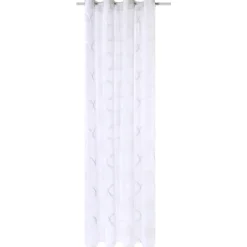 Sale Voilage SISMO coloris blanc 140 x 260 cm - 4MURS Voilages, Vitrages, Stores Et Accessoires|Rideaux
