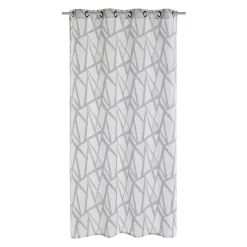 Discount Voilage SKARA coloris gris perle 140 x 240 cm - 4MURS Voilages, Vitrages, Stores Et Accessoires|Rideaux