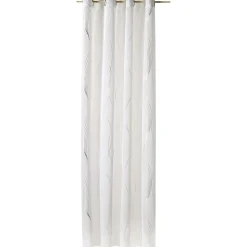 Outlet Voilage SOUND coloris blanc 140 x 260 cm - 4MURS Voilages, Vitrages, Stores Et Accessoires|Rideaux