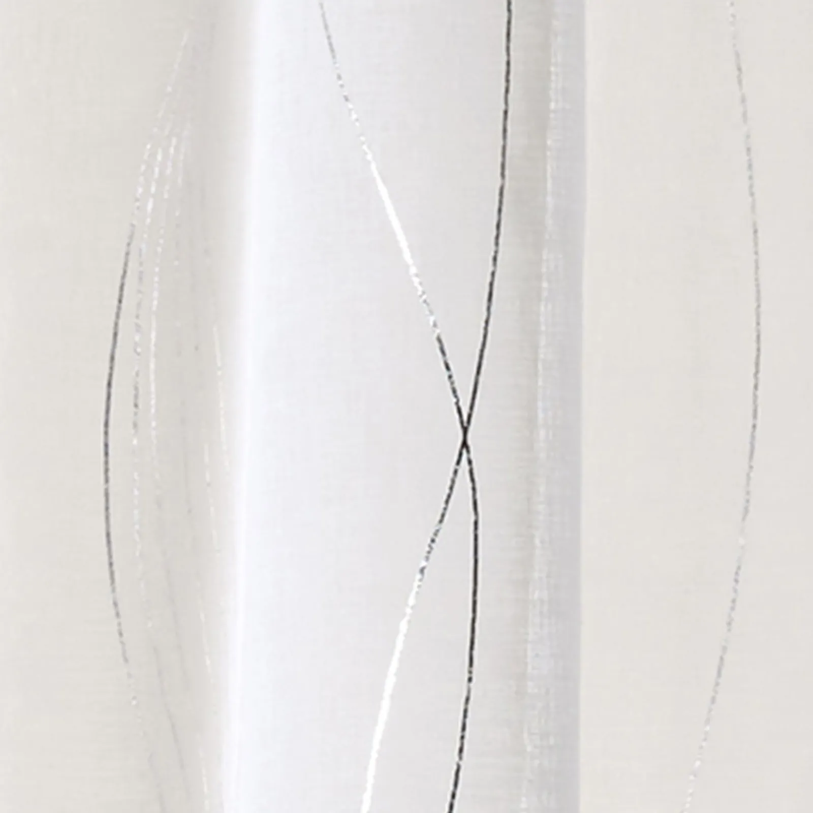 Outlet Voilage SOUND coloris blanc 140 x 260 cm - 4MURS Voilages, Vitrages, Stores Et Accessoires|Rideaux