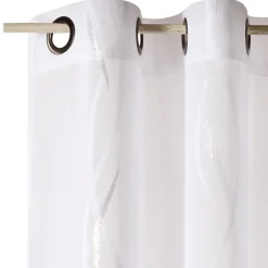 Sale Voilage SPLENDIDE coloris blanc 140 x 260 cm - 4MURS Voilages, Vitrages, Stores Et Accessoires|Rideaux