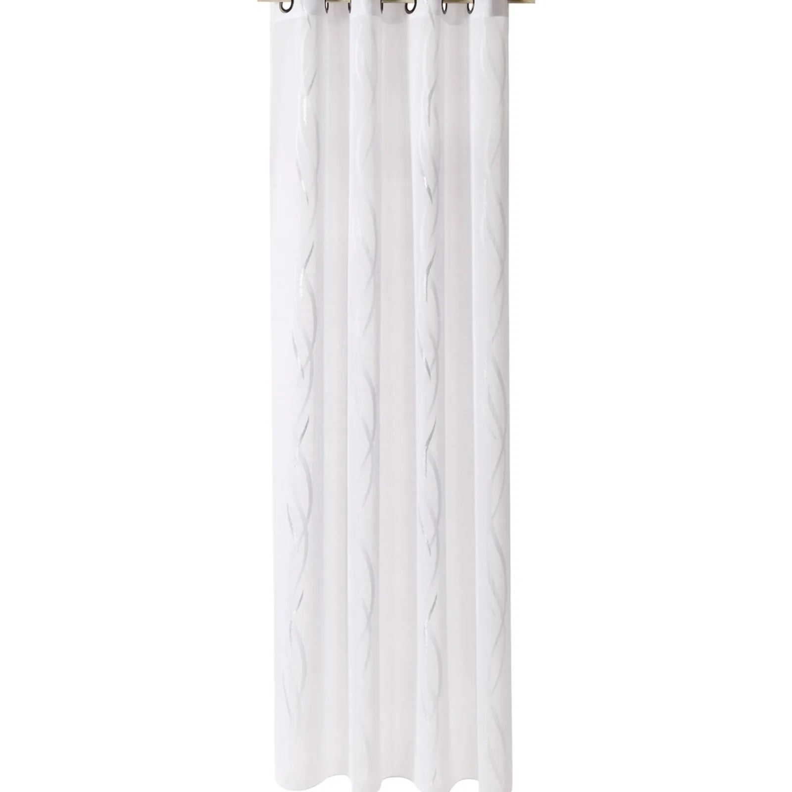Sale Voilage SPLENDIDE coloris blanc 140 x 260 cm - 4MURS Voilages, Vitrages, Stores Et Accessoires|Rideaux