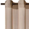 Best Voilage ÉTAMINE GIVRÉE coloris taupe 145 x 240 cm - 4MURS Voilages, Vitrages, Stores Et Accessoires|Rideaux