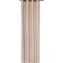 Best Voilage ÉTAMINE GIVRÉE coloris taupe 145 x 240 cm - 4MURS Voilages, Vitrages, Stores Et Accessoires|Rideaux