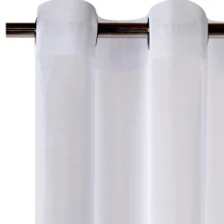 Best Voilage ÉTAMINE GIVRÉE coloris blanc 145 x 240 cm - 4MURS Voilages, Vitrages, Stores Et Accessoires|Rideaux