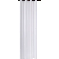 Best Voilage ÉTAMINE GIVRÉE coloris blanc 145 x 240 cm - 4MURS Voilages, Vitrages, Stores Et Accessoires|Rideaux