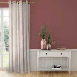 Hot Voilage TIMEO coloris blanc 140 x 260 cm - 4MURS Voilages, Vitrages, Stores Et Accessoires|Rideaux