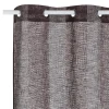 Sale Voilage TUBUA coloris chocolat 140 x 240 cm - 4MURS Voilages, Vitrages, Stores Et Accessoires|Rideaux