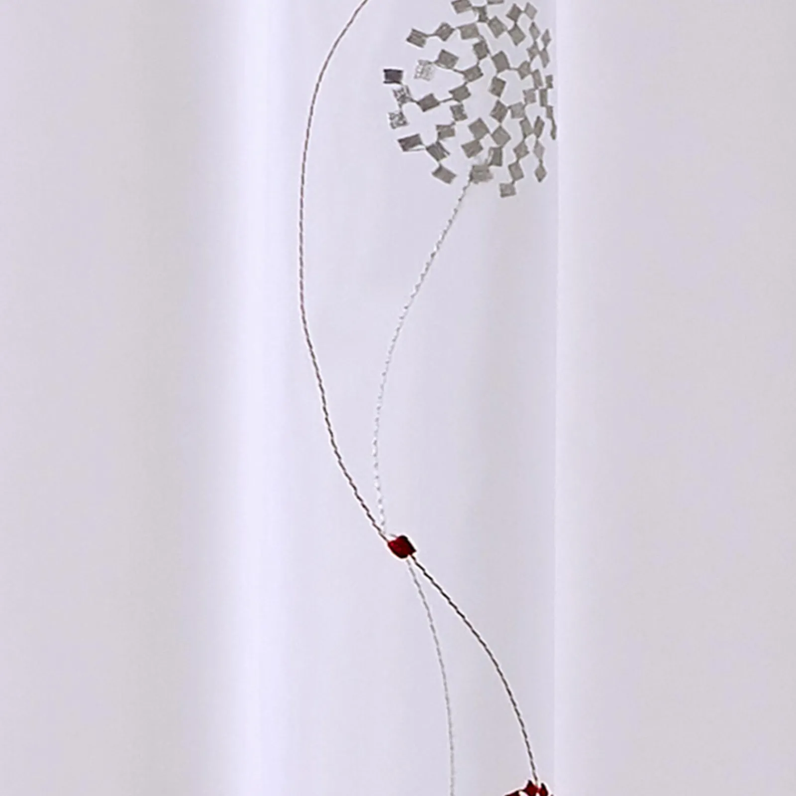 Online Voilage VENUS coloris blanc 140 x 260 cm - 4MURS Voilages, Vitrages, Stores Et Accessoires|Rideaux