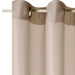 Online Voilage VOILE CHIC coloris beige 145 x 240 cm - 4MURS Voilages, Vitrages, Stores Et Accessoires|Rideaux